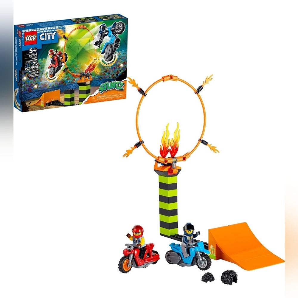 Lego City Stuntz Stunt Competition Building Toy Playset